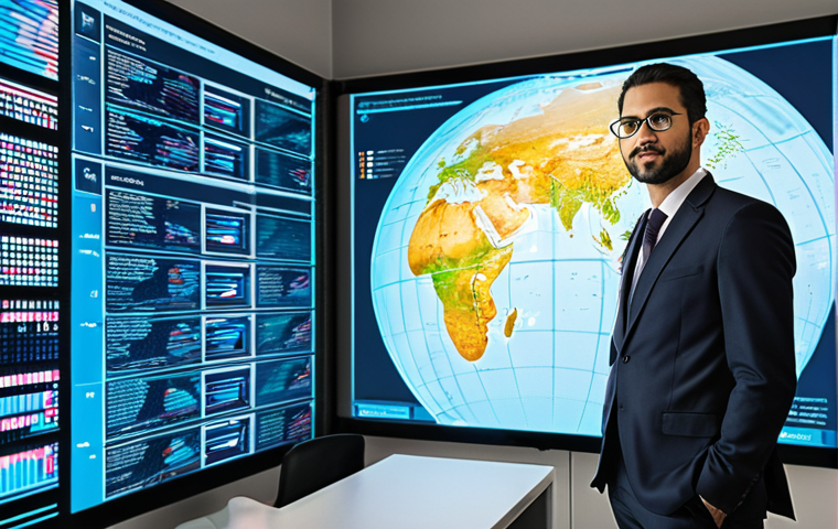 **Image Prompt 1: Global CPA in the Digital Age**
    "A confident, diverse CPA professional stands in a modern, high-tech office. In the background, a large, translucent display shows a dynamic holographic globe with shimmering digital data streams connecting major global cities like New York, Dubai, London, and Toronto. Abstract AI interfaces and blockchain symbols are subtly integrated into the visual, representing technological adoption. The CPA is looking forward, symbolizing strategic insight and adaptability in a digitally evolving financial world. The atmosphere is professional, innovative, and globally connected."