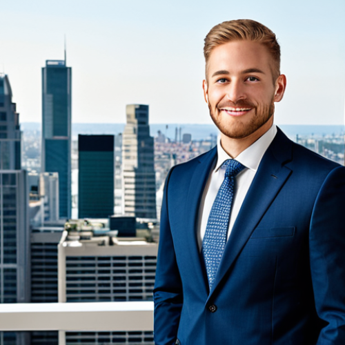 Home 21 **
"A confident CPA, fully clothed in a tailored business suit, standing in a modern office overlooking a city skyline, appropriate attire, safe for work, perfect anatomy, natural proportions, professional photography, corporate headshot, modest, family-friendly."
**
